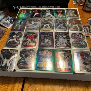 Prizm Baseball Card Lot